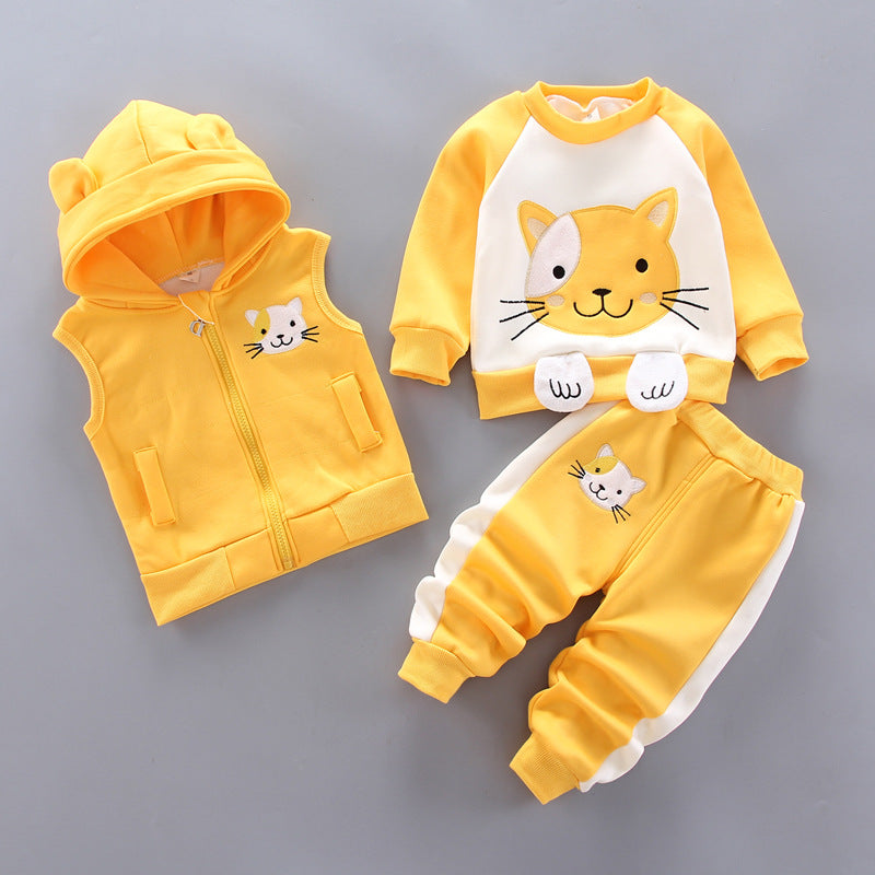 Kinderkleidung Baby Dreiteiliges Set