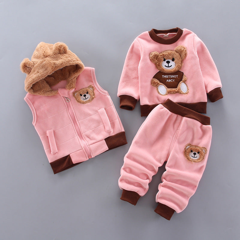 Kinderkleidung Baby Dreiteiliges Set