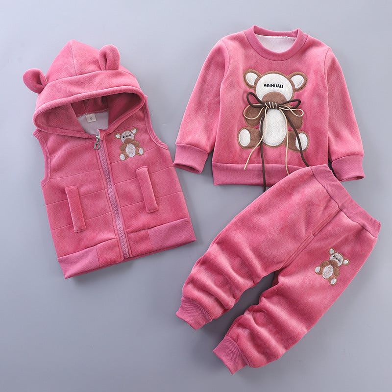 Kinderkleidung Baby Dreiteiliges Set