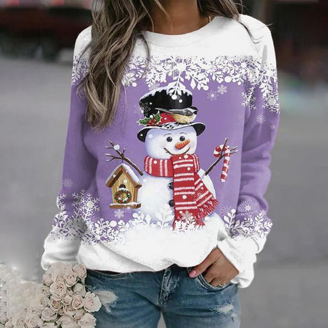 NORDIC JOY | WEIHNACHTSPULLOVER MIT GRAFIKDESIGN