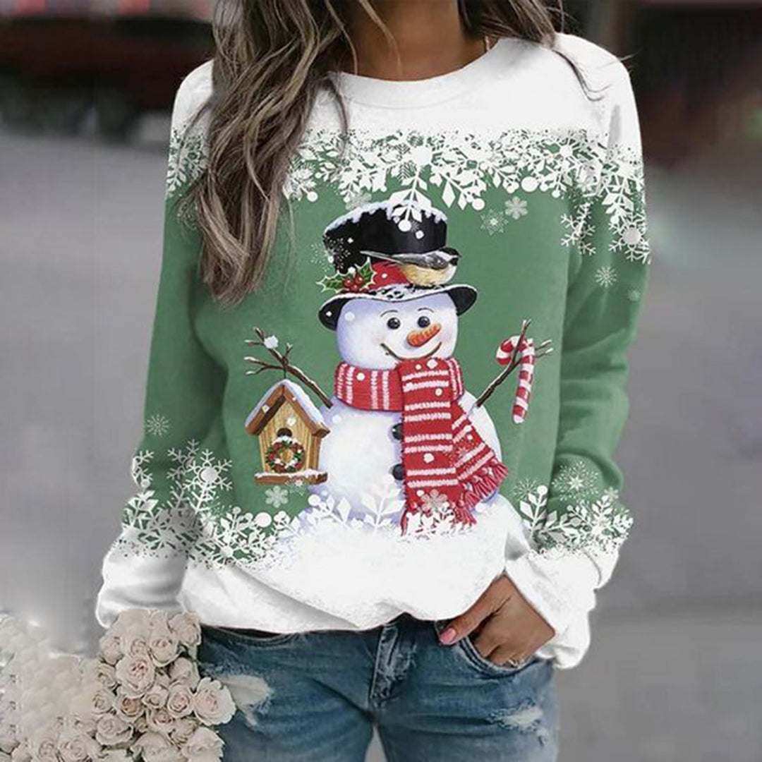 NORDIC JOY | WEIHNACHTSPULLOVER MIT GRAFIKDESIGN